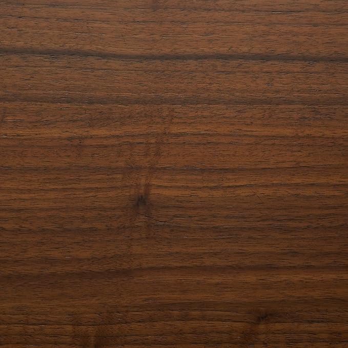 SIMPLIHOME Banting Desk - 72 Inch Wide Solid Walnut Veneer and Metal Writing Desk Modern Industrial Home Office Computer Table for Study with 2 Drawers and Flip-Down Keyboard Tray