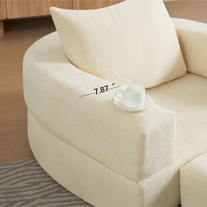 40.5 Boneless Couch Folding Sofa Bed Convertible Floor Sofa for Living RoomSleeper Chair for ApartmentLoft and Small Spaces. (1 Beige 40.5)