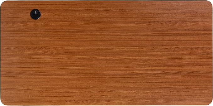 Flash Furniture Tanner Electric Height Adjustable Standing Desk - Table Top 48 Wide - 24 Deep (Mahogany)