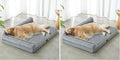 BFPETHOME Orthopedic Dog Bed for Large Dogs-Big Waterproof Sofa Dog Bed with Removable Washable Cover Washable Pet Bed with Waterproof Lining and Nonskid BottomPet Bed for Large Dogs (Pack of 2)