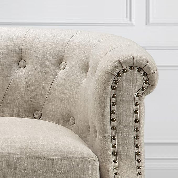 Rosevera Edmeston Loveseat Beige
