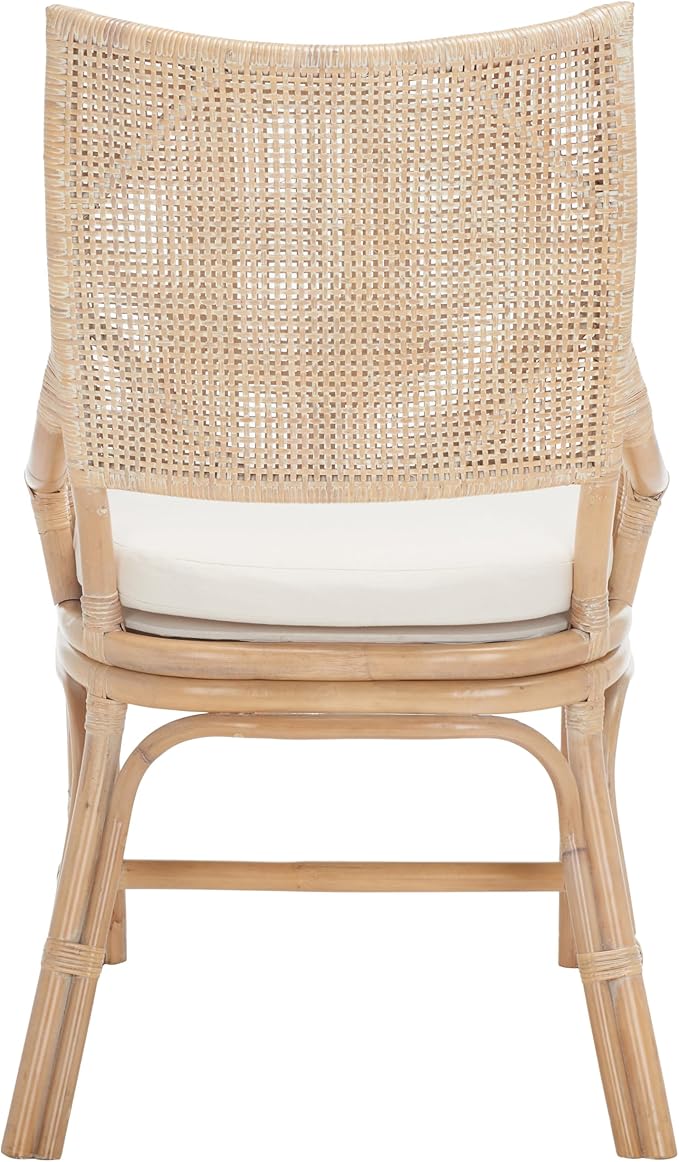 Safavieh Home Collection Donatella Wash Chair Natural White