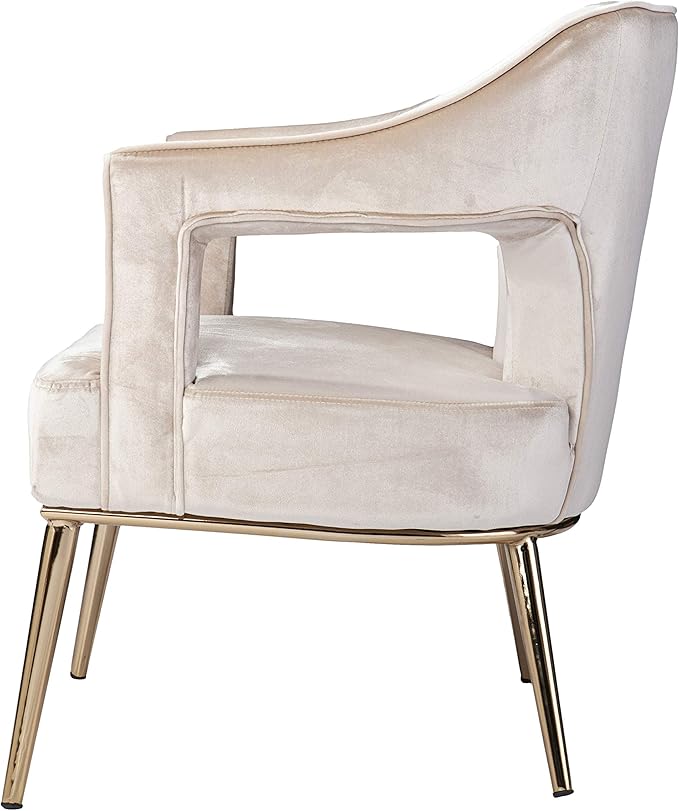 SEI Furniture Eldermain Upholstered Accent Chair Beige