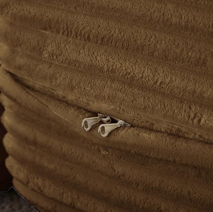 Hommoo Convertible Sleeper Sofa Bed Futon Sofa Folding Mattress Couch Full Size Corduroy 2 in 1 Compression Floor Lounge Couch High Density Foam for Living Room/Guest Room/Apartment Camel