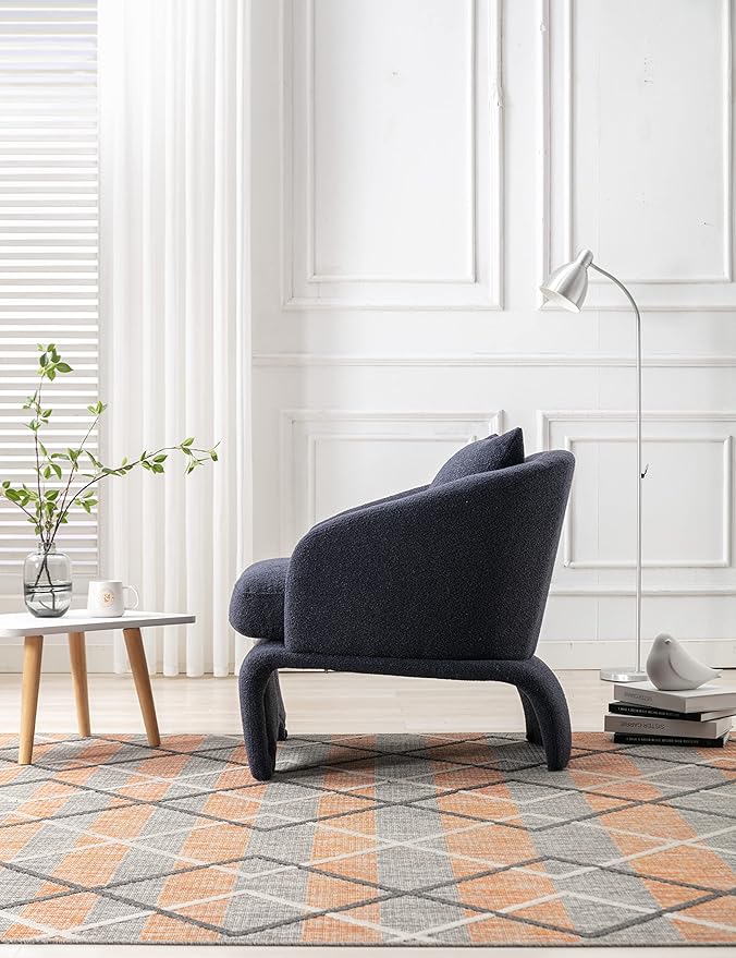 Generic Primary Living Room ChairLeisure Chair Navy