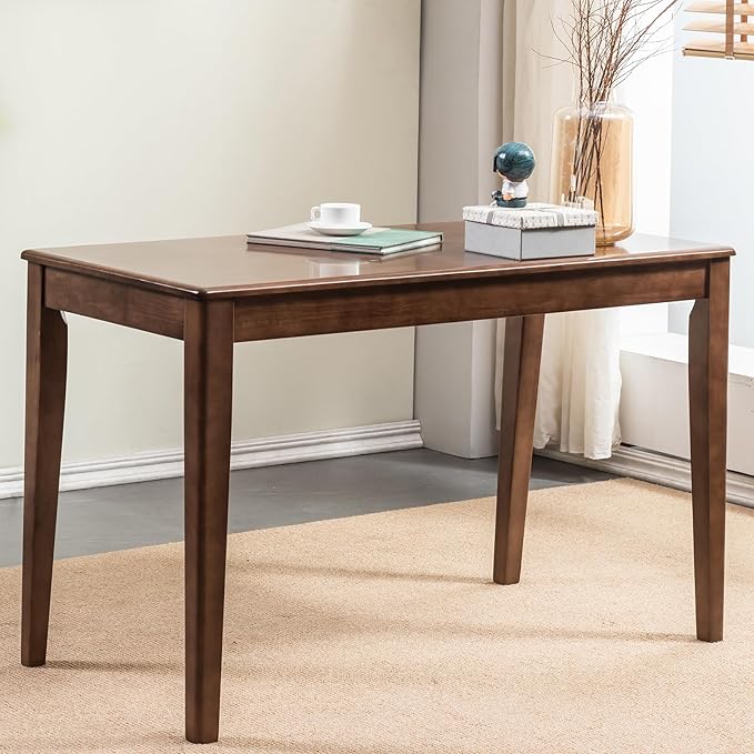 Solid Wood Desk with Drawers Small Computer Desk for Small Spaces Gaming Study Home Office Desks for Work Student PC Desk for Bedroom Escritorios para Cuartos