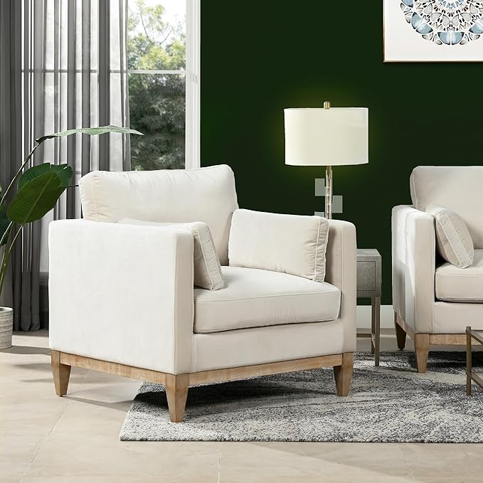 Jennifer Taylor Home Knox Modern Upholstered Comfortable Living Room Chair