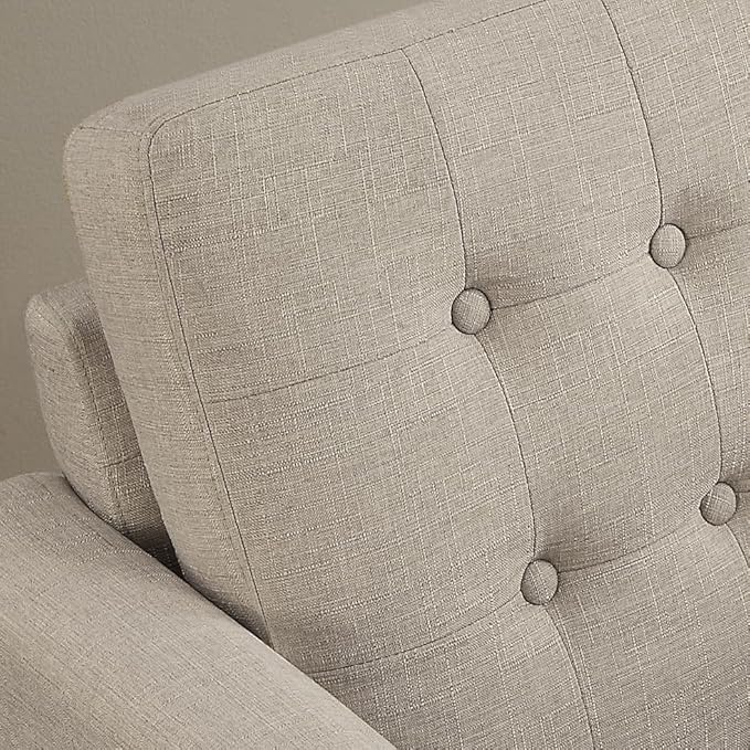 Rosevera Loveseat Sofas for Living Room Loveseat Couch for Living Room Long Couch in a Box Sofa para Sala Love Seats Furniture Sofa in a Box Small Area Couches Couches for Living Room Beige