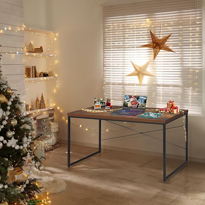 Writing Computer Desk Corner Desk/Gaming Desk Modern Study Writing Desk with 5 Storage Shelves for Small Spaces Home Office Desk Workstation for Home Office