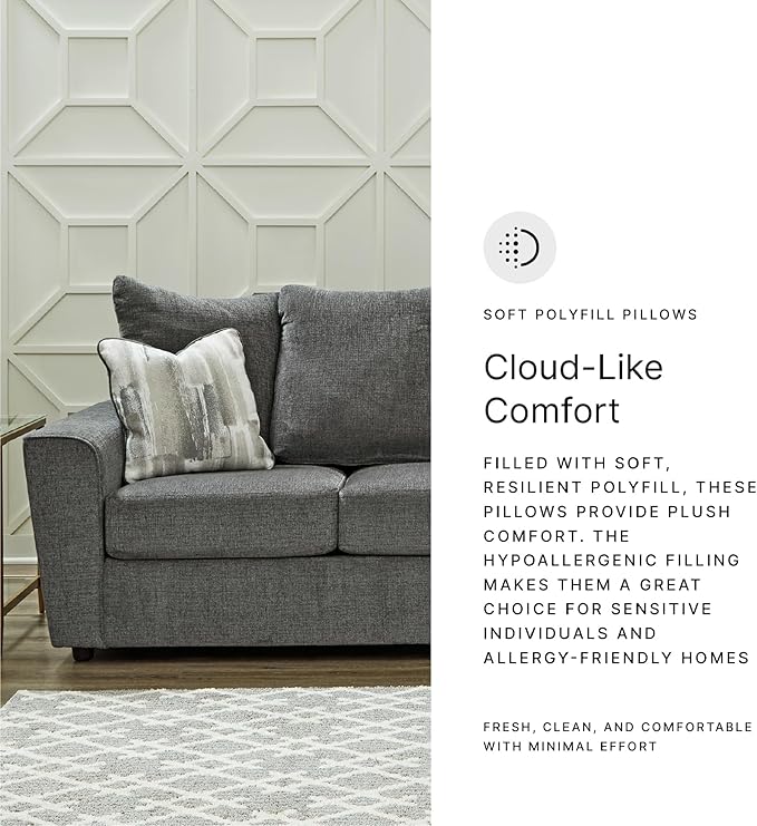 Signature Design by Ashley Stairatt Casual Sofa with Flared Arms Gray