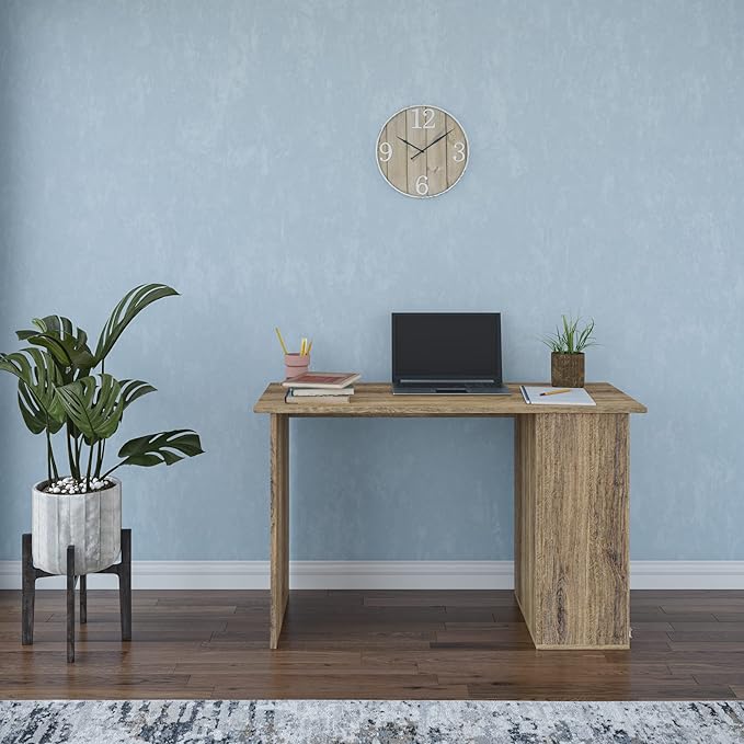 Ada Home Décor Tullock Home-Office-desks 28.35'' H x 19.69'' W x 47.24'' D Walnut