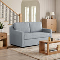 Serta® Corren 68.1 Queen Sized Convertible Sofa Dream Coil® Comfort Fingerguard® Pinch Point Protection Sofa Chenille Fabric Light Gray