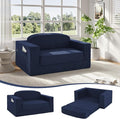 MeMoreCool Boneless Corduroy Loveseat &amp Sleeper – 2-in-1 Fold-Out Futon Couch Bed with High-Density Foam Removable Washable Cover for Apartments Guest Stays Small Bedrooms