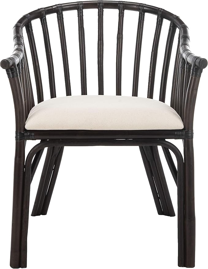 Safavieh SEA4017A Home Collection Gino Arm Chair Black