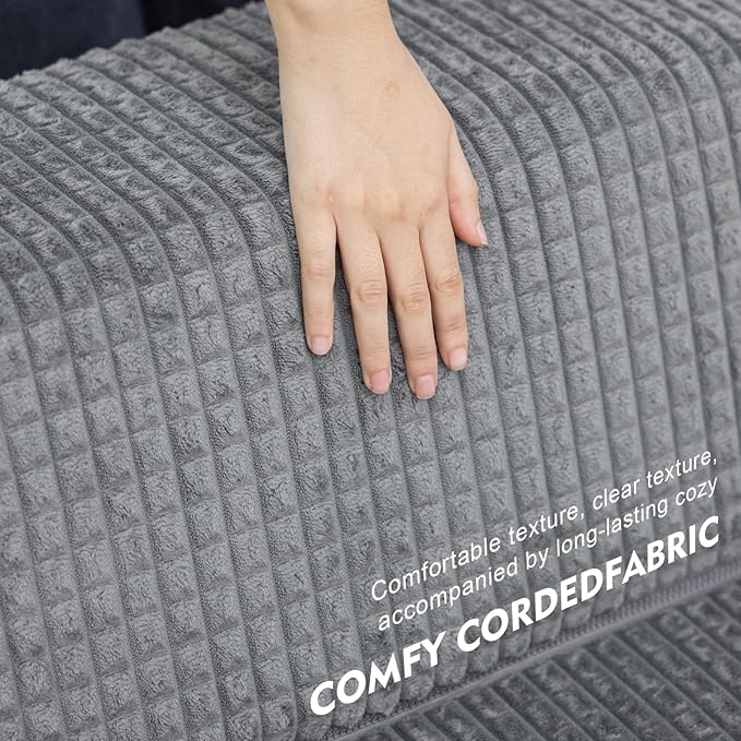 Futon Sofa BedSleeper Chair - Convertible Sectional Sleeper Sofa Floor Bed Mattress for Guest BedRemovable Zippered Back Support Perfect for Living Room and Bedroom (Gray)