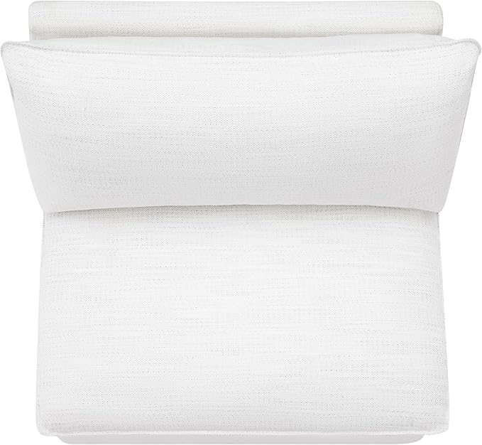 CHITA Power Middle Armless Sofa for Down Filled Upholstered Sectional Modular Couch Cream