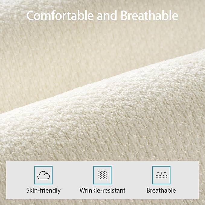 Cloud Boneless Modular Sectional Sofa 95.5 Modern Chenille Couch for Living Room Convertible Sleeper Sofa Bed Ergonomic Seating Cloud Couch Sectional No Assembly Required Beige