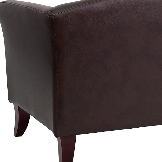 Flash Furniture HERCULES Imperial Series Brown LeatherSoft Loveseat