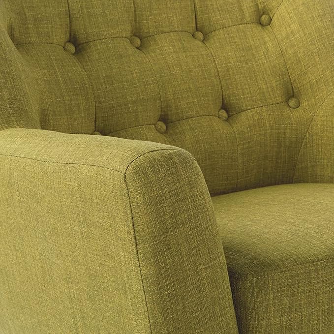 OSP Home Furnishings Arm Chair 32W x 28.63D x 31.63H Green