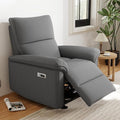 Wall Hugger Power Recliner Chair Zero Wall Electric Recliner Chairs with USB Port Snowflake Velvet Space Saving Large Recliner for Living Room RV Home Theater