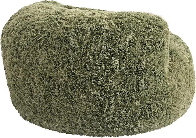 CHITA Compact Expandable Lounge Chair with Pillow Ideal for Living Room Olive