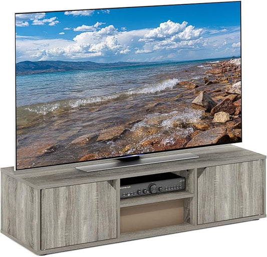 Furinno Classic Stand for TV up to 55 Inch French Oak