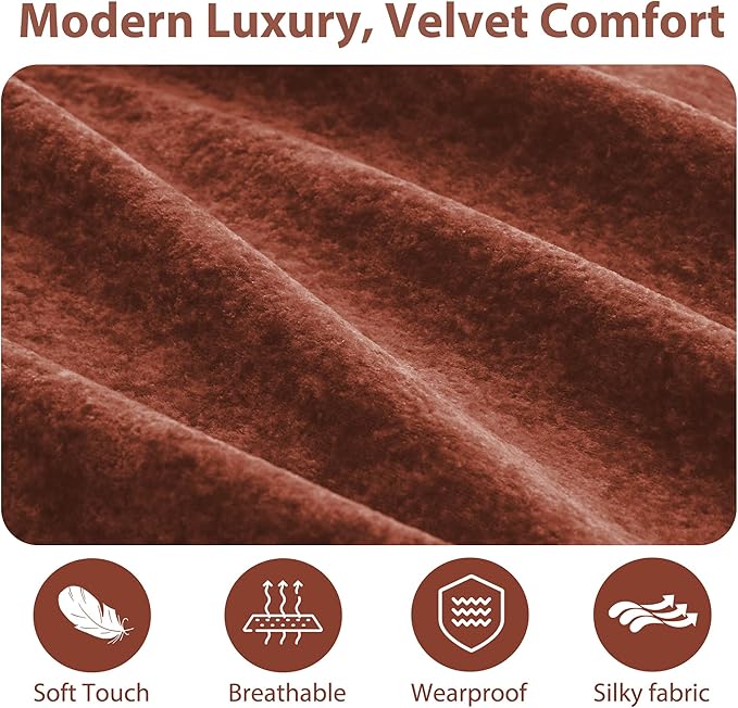 Boneless Couch Sectional Couches for Living Room 140.9'' Cloud Couch with Deep Seat Comfy Soft Velvet Modular Sectional Sofa Modern Oversized 4-Seater Boneless Sofa No Assembly Red