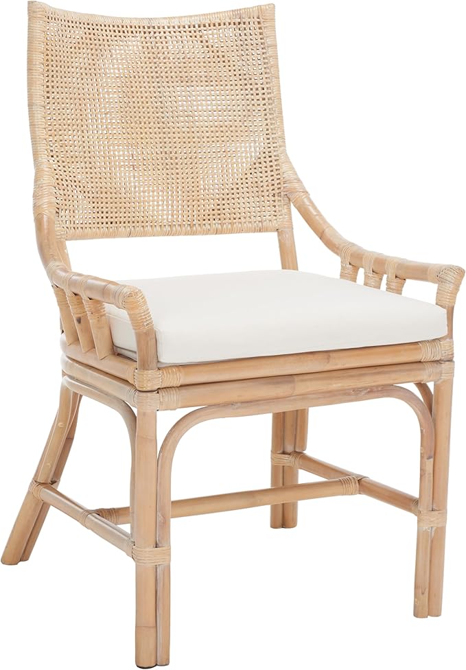 Safavieh Home Collection Donatella Wash Chair Natural White