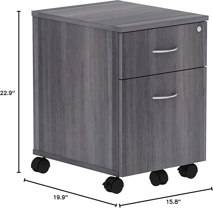 Lorell Relevance Series Charcoal Laminate Office Furniture
