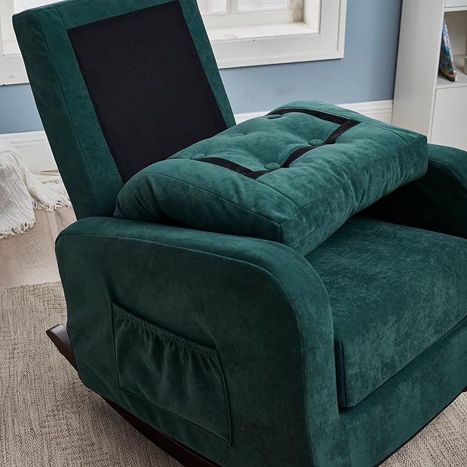 Accent Chair TV Chair Living Room Chair Lazy Recliner Comfortable Fabric Leisure SofaModern High Back Armchair