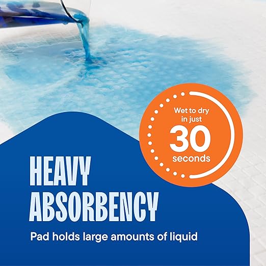 Chucks Pads Disposable Adult Underpads [100-Pack] 36x36 XXXL Super-Absorbent Incontinence Bed Pads – Large Leak-Proof Mattress Protector Pee Pads for Adults Seniors Kids &amp Pets