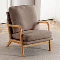 Mid Century Modern Accent Chairs for Living Room 23” Wide Comfy Chair for Bedroom Small Cozy Sherpa Reading Chairs for Adults 108° Lounge Arm Chair Indoor with Detachable Cover 5.5 Foam Cushion