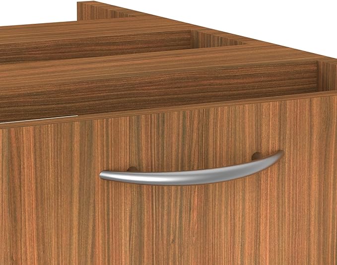 Alera Alera Valencia Series Hanging Pedestal File Left/Right 2-Drawer: Box/File Legal/Letter Modern Walnut15.63 x 20.5 x 19.25