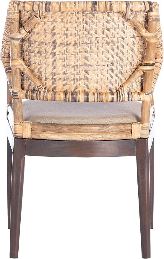 SAFAVIEH Home Collection Carlo Arm Chair Honey