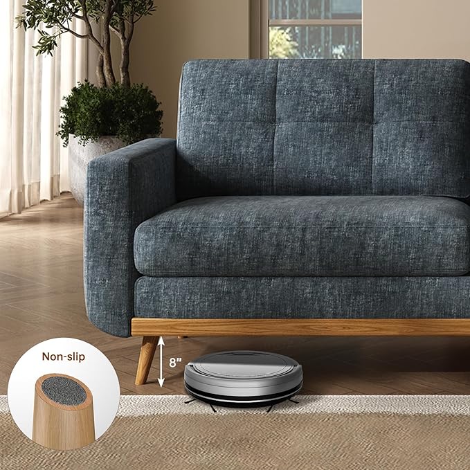 67.7” Loveseat Sofa Mid Century Modern Decor Love Seat Couches for Living Room Button Tufted Upholstered Small Couch for Bedroom Solid and Easy to Install Furniture (Blue Gray 67.7inch)