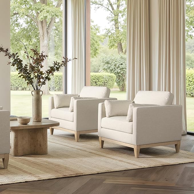 Jennifer Taylor Home Knox Modern Upholstered Comfortable Living Room Chair