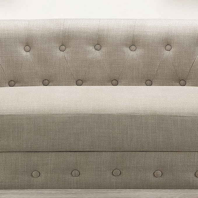 Rosevera Loveseat Sofa for Living Room - Long Couch in a Box Love Seat for Small Area Couches for Living Room