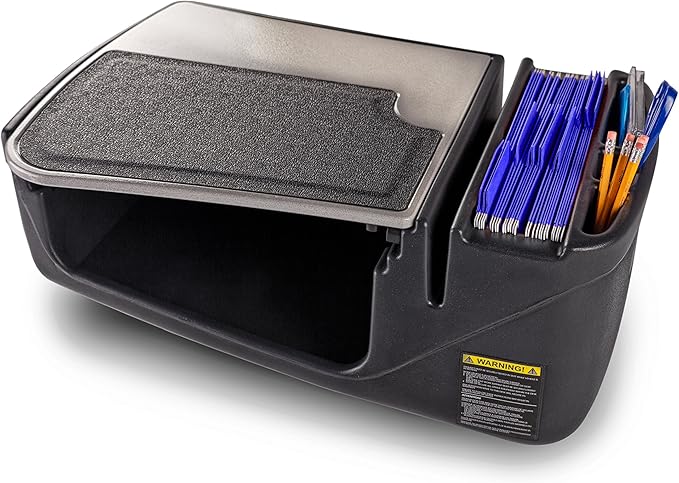 AutoExec AUE10005 Efficiency GripMaster Car Desk Grey Finish Without Inverter