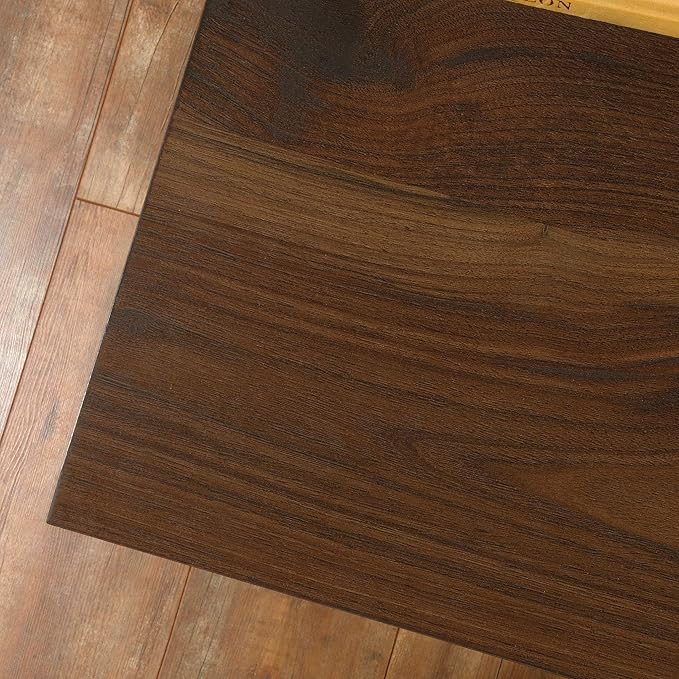 Sauder Clifford Place Executive Desk in Grand Walnut finish
