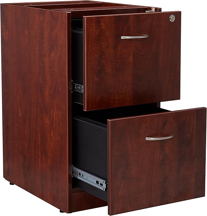 Lorell LLR69606 69000 Series Free Standing Fixed Pedestals Cherry