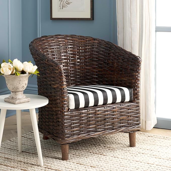 Safavieh Home Collection Omni Honey Barrel Chair