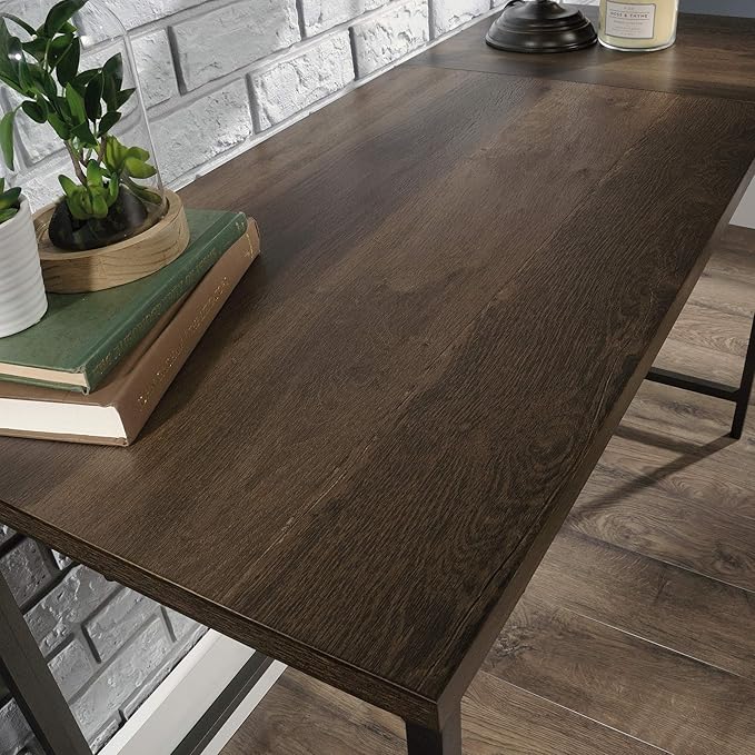 Sauder North Avenue L-Shaped Desk Smoked Oak Finish