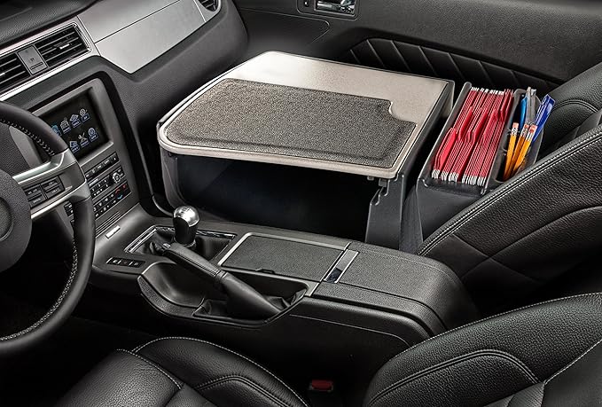 AutoExec AUE10005 Efficiency GripMaster Car Desk Grey Finish Without Inverter