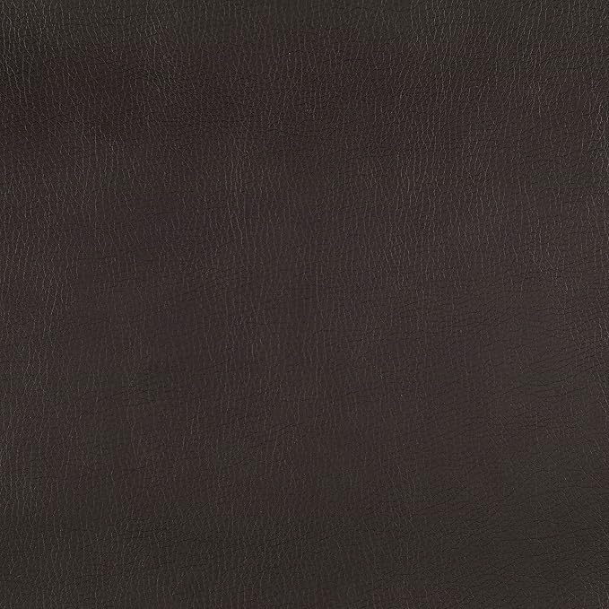 Lexicon Pushback Recliner Chair Faux Leather Armchair Push Back Recliner Nailhead Trim Solid Wood Legs Easy Assembly for Living Room/Office/Apartment Dark Brown