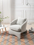Generic Primary Living Room ChairLeisure Chair Light Grey