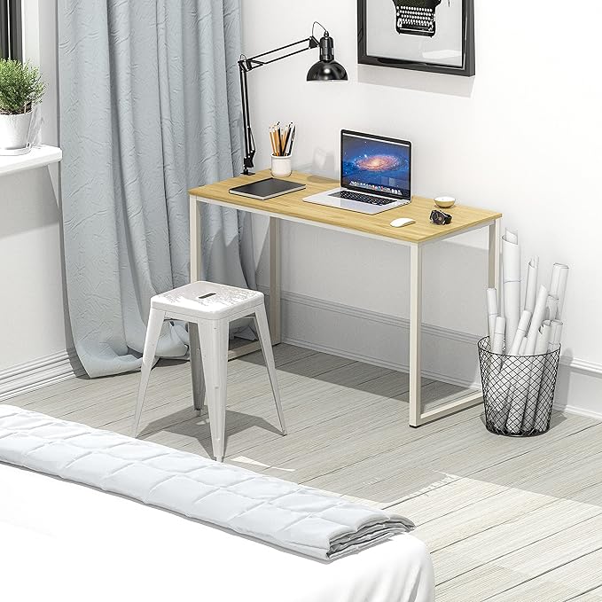 SHW Mission 32-Inch Home Office Computer Desk Oak