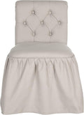 Safavieh Mercer Collection Allie Taupe Vanity Chair