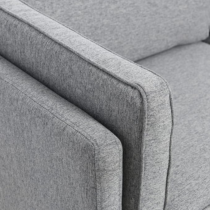 Creative Co-Op Atley High Sided Sofas Mid-Century Grey