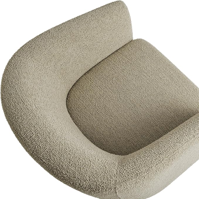 Modway Muse Comfy Barrel Accent Chair in Cork