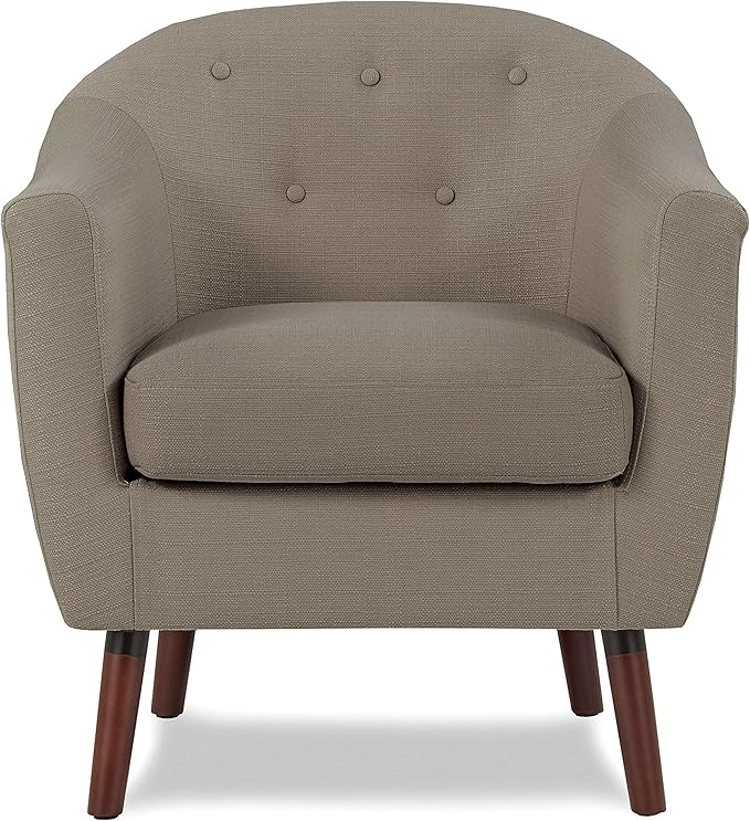 Homelegance Fabric Barrel Chair Beige